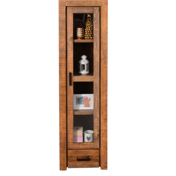 Cassie Display Cabinet Slim 1 Door