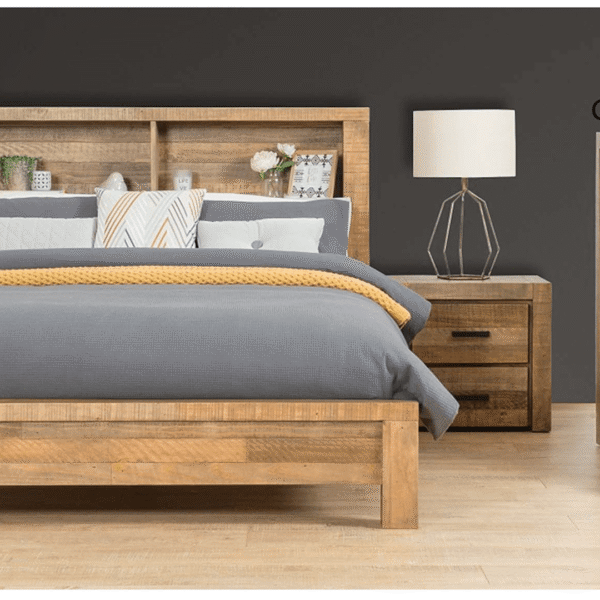 Cassie King Bookcase Bed