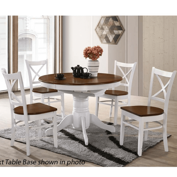 Coastal 5 Piece 42_ Round Dining Suite