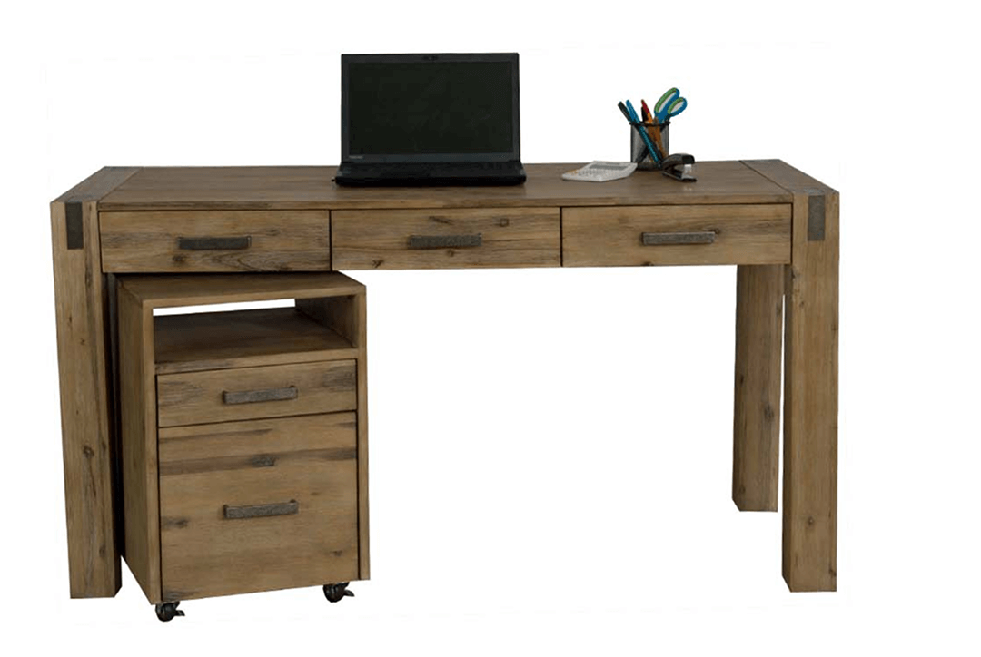 Copy of Sterling 3 drawer desk 1520 wide x 650 deep x 780 high $549