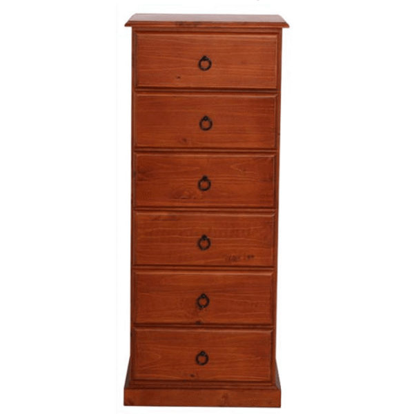 Dawson 6 Drawer Lingerie 530 wide x 425 deep x 1290 high $425