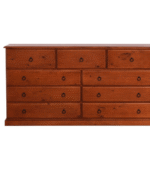 Dawson 9 Drawer Tall Boy 1700 wide x 435 deep x 910 high $699