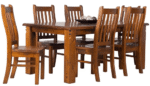 Fitzroy 7 piece dining suite 1800 long x 1050 wide $1799
