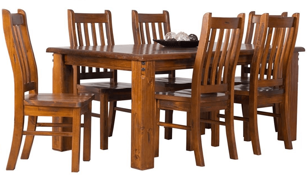 Fitzroy 7 piece dining suite 1800 long x 1050 wide $1799