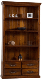 Fitzroy bookcase with 4 drawers 1030 wide x 340 deep 1950 high $749