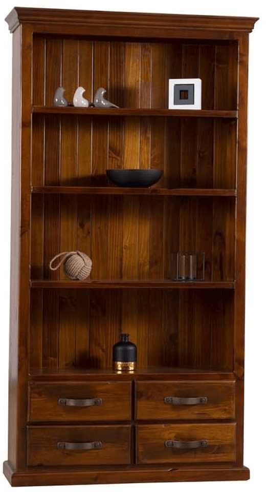 Fitzroy bookcase with 4 drawers 1030 wide x 340 deep 1950 high $749