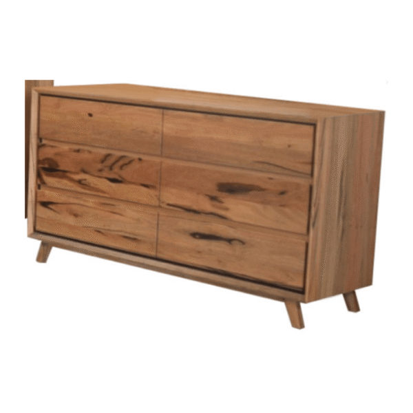 Kenwick lowboy 6 drawer 1400 wide x 450 deep x 770 high $959