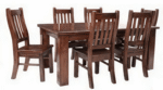 Kingsman 7 piece dining suite 1800 long x 1050 wide $1699