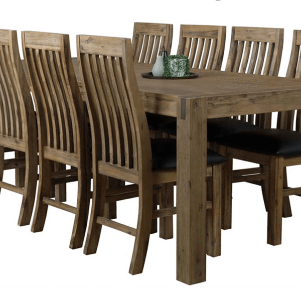 Sterling 9 piece dining suite 2100 long x 1000 wide $1999