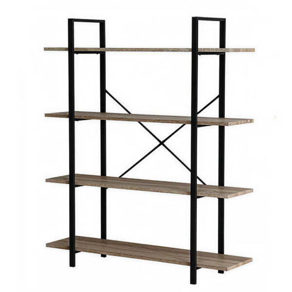 soho 4 tier bookcase 1200 wide x 325 deep x 1420 high $225